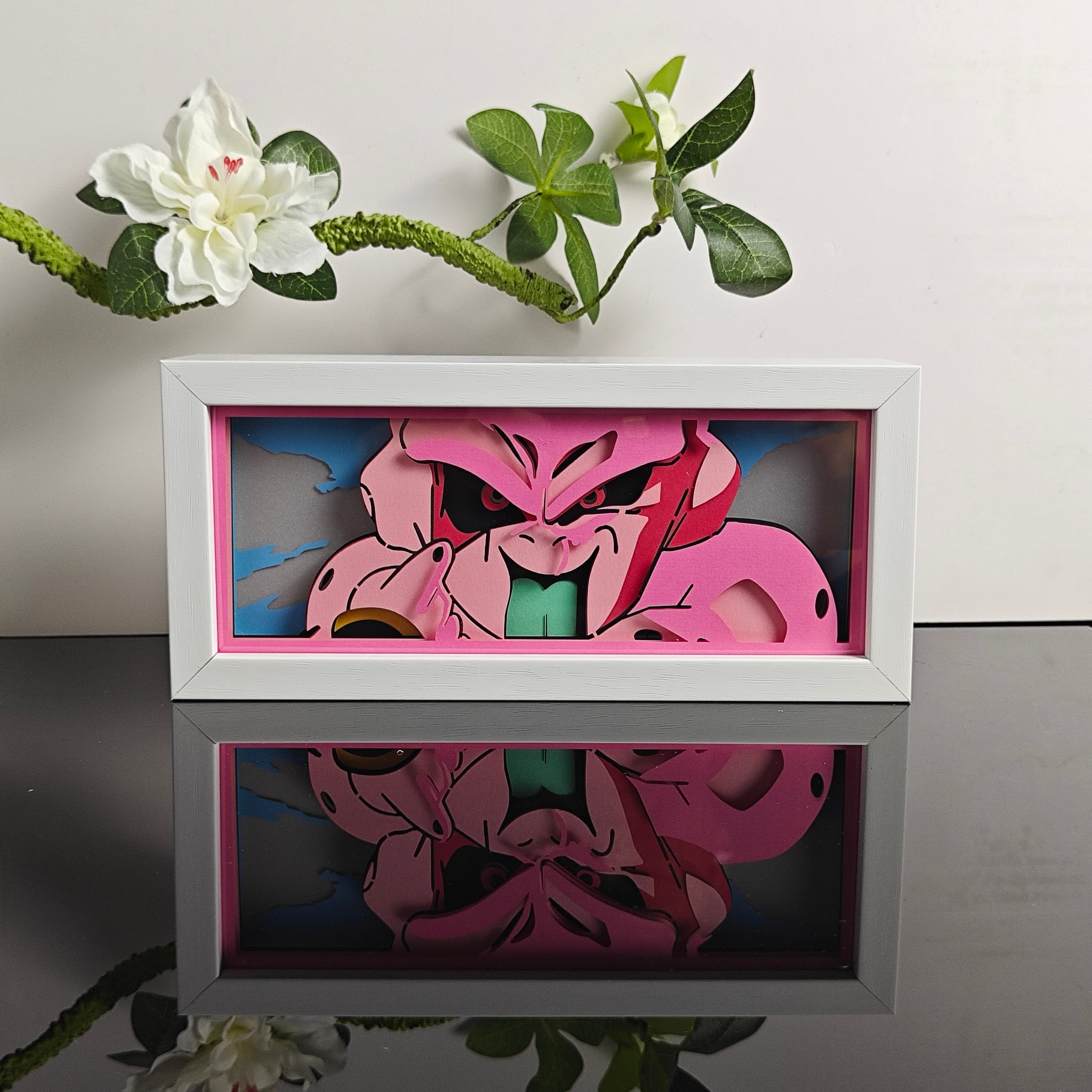 Luminária Artesanal Majin Buu Dragon Ball Z, foto 3