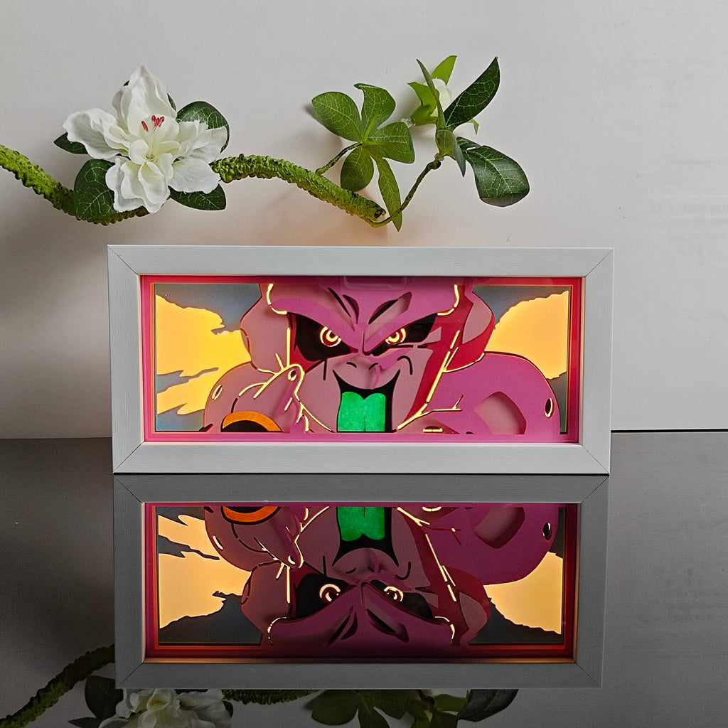 Luminária Artesanal Majin Buu Dragon Ball Z, foto 1