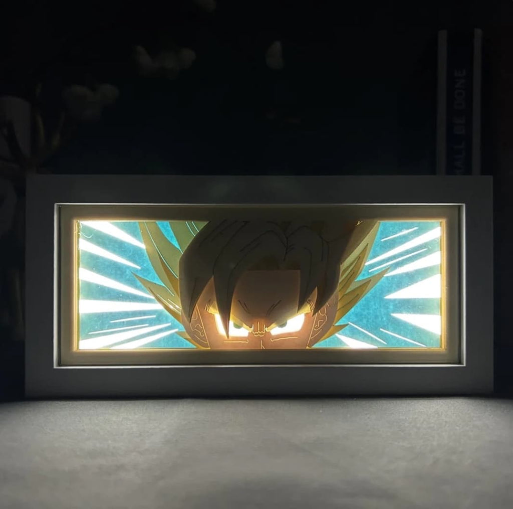 Luminária Artesanal Goku Dragon Ball Z, foto 2