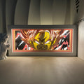 Luminária Artesanal Goku Deus Dragon Ball Z, foto 1