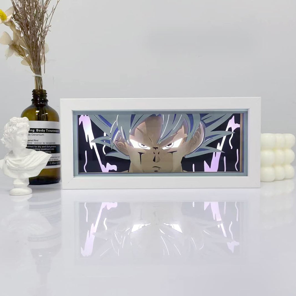 Luminária Artesanal Goku Super Saiyajin Dragon Ball Z, foto 3