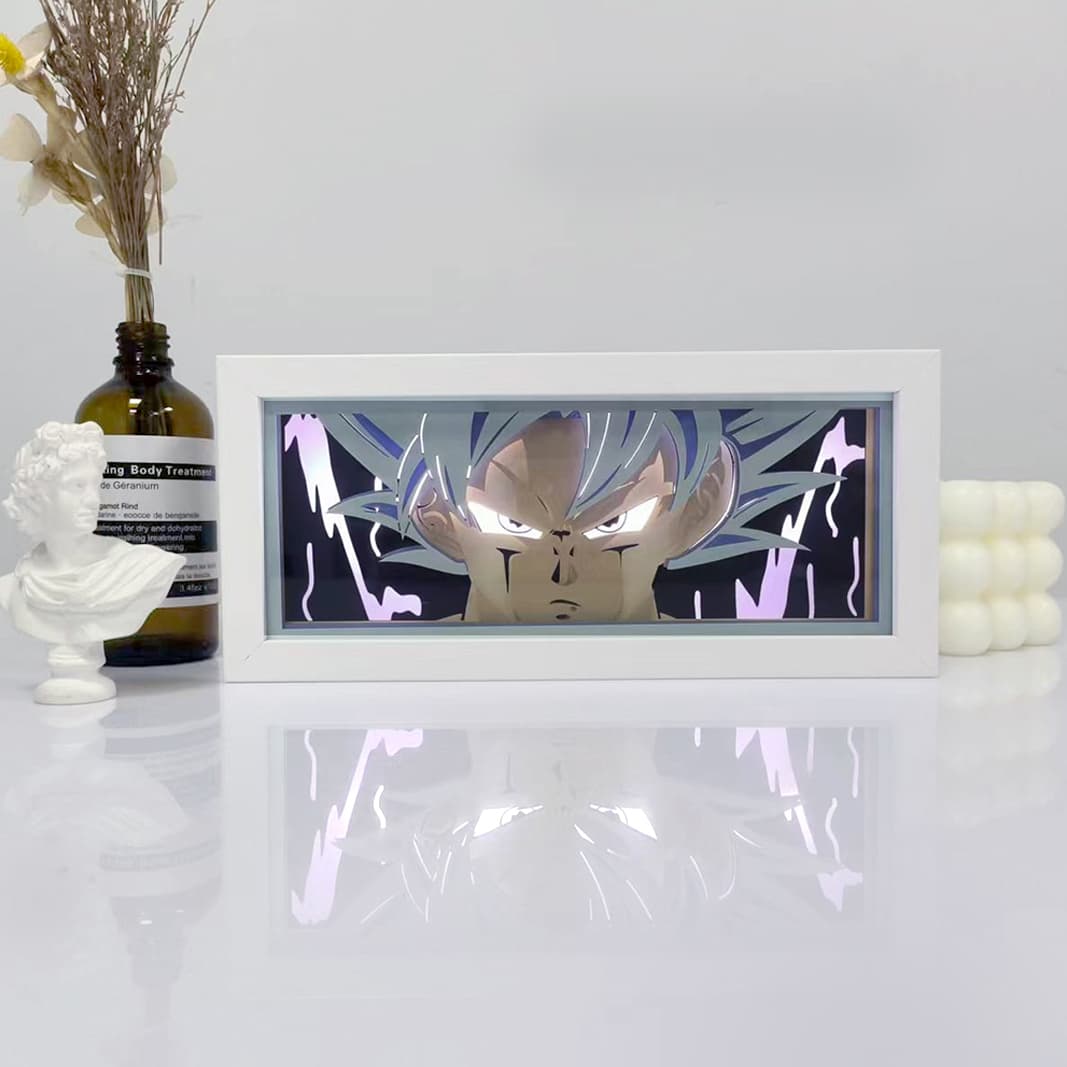 Luminária Artesanal Goku Super Saiyajin Dragon Ball Z, foto 3