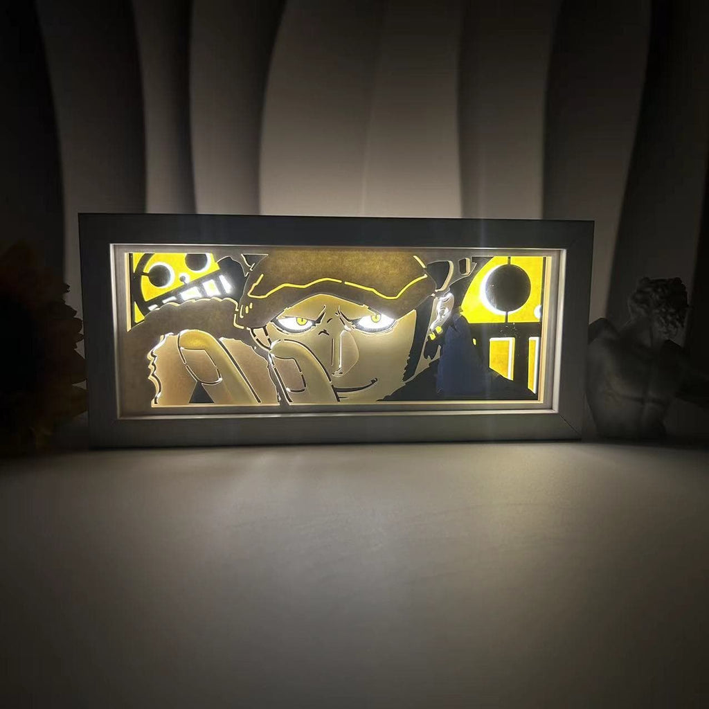 Luminária Artesanal Trafalgar Law One Piece, foto 1