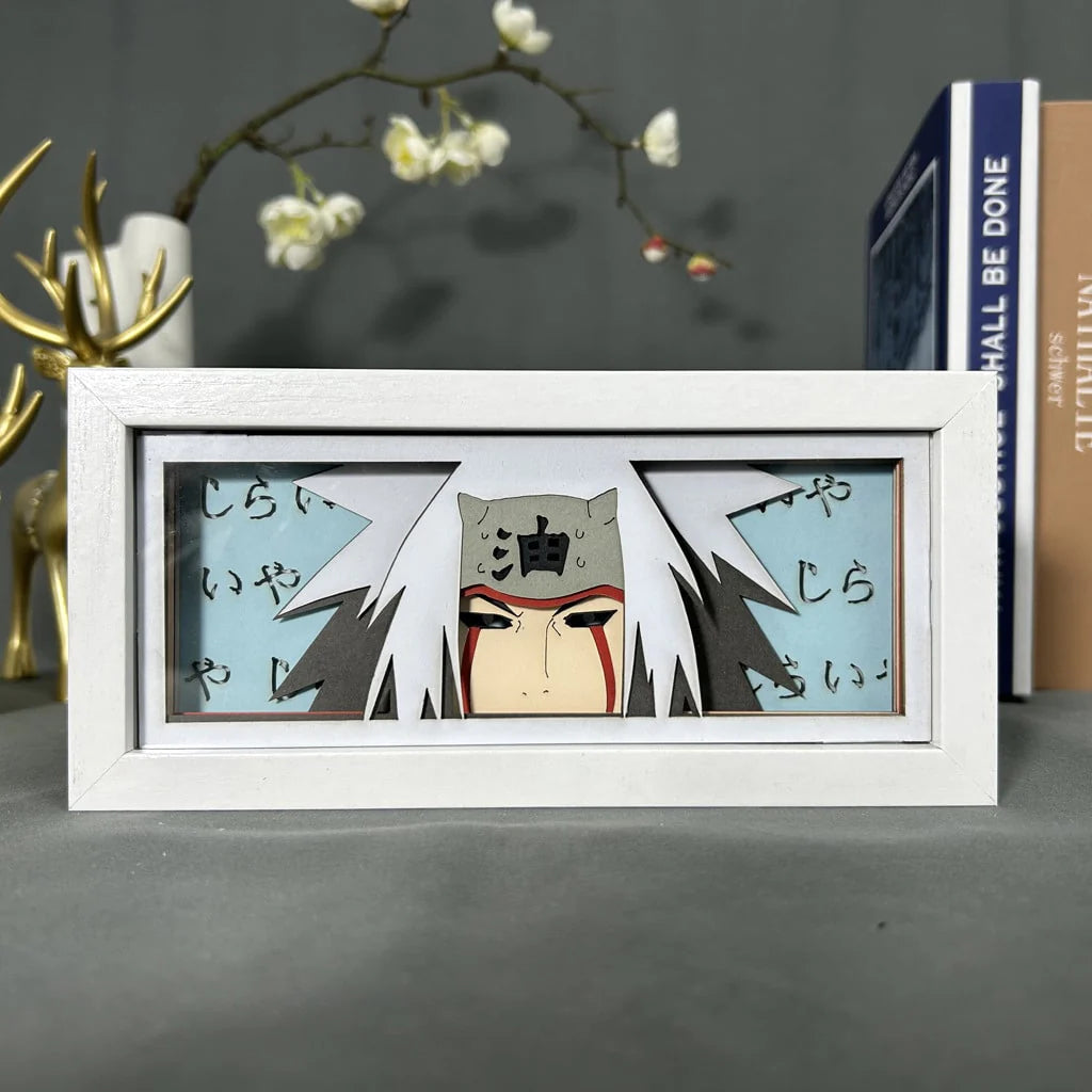 Luminária Artesanal Jiraiya Naruto, foto 2
