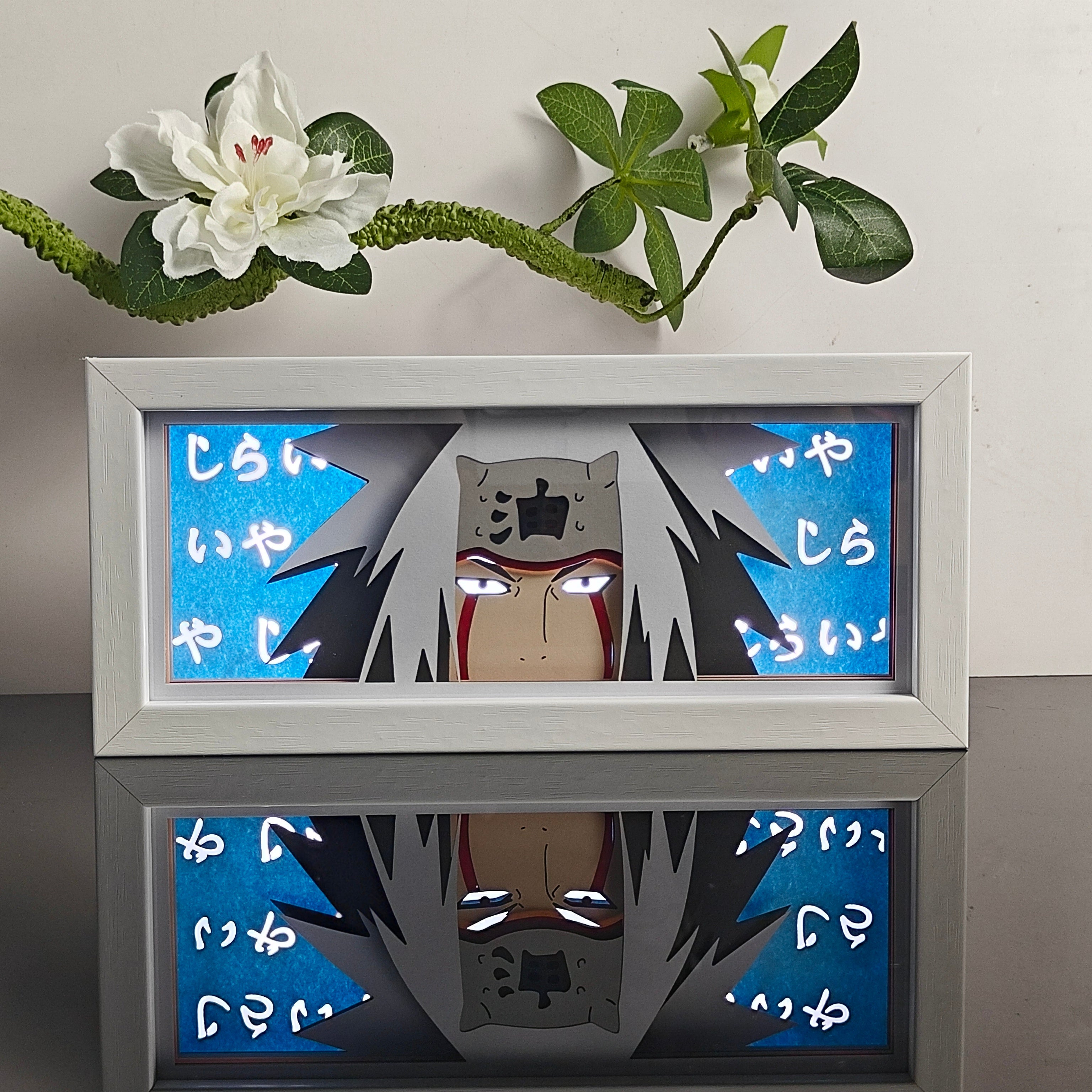 Luminária Artesanal Jiraiya Naruto, foto 1