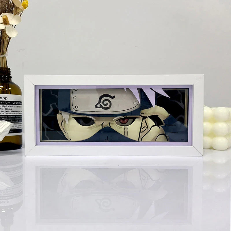Luminária Artesanal Kakashi Genjutsu Naruto, foto 3