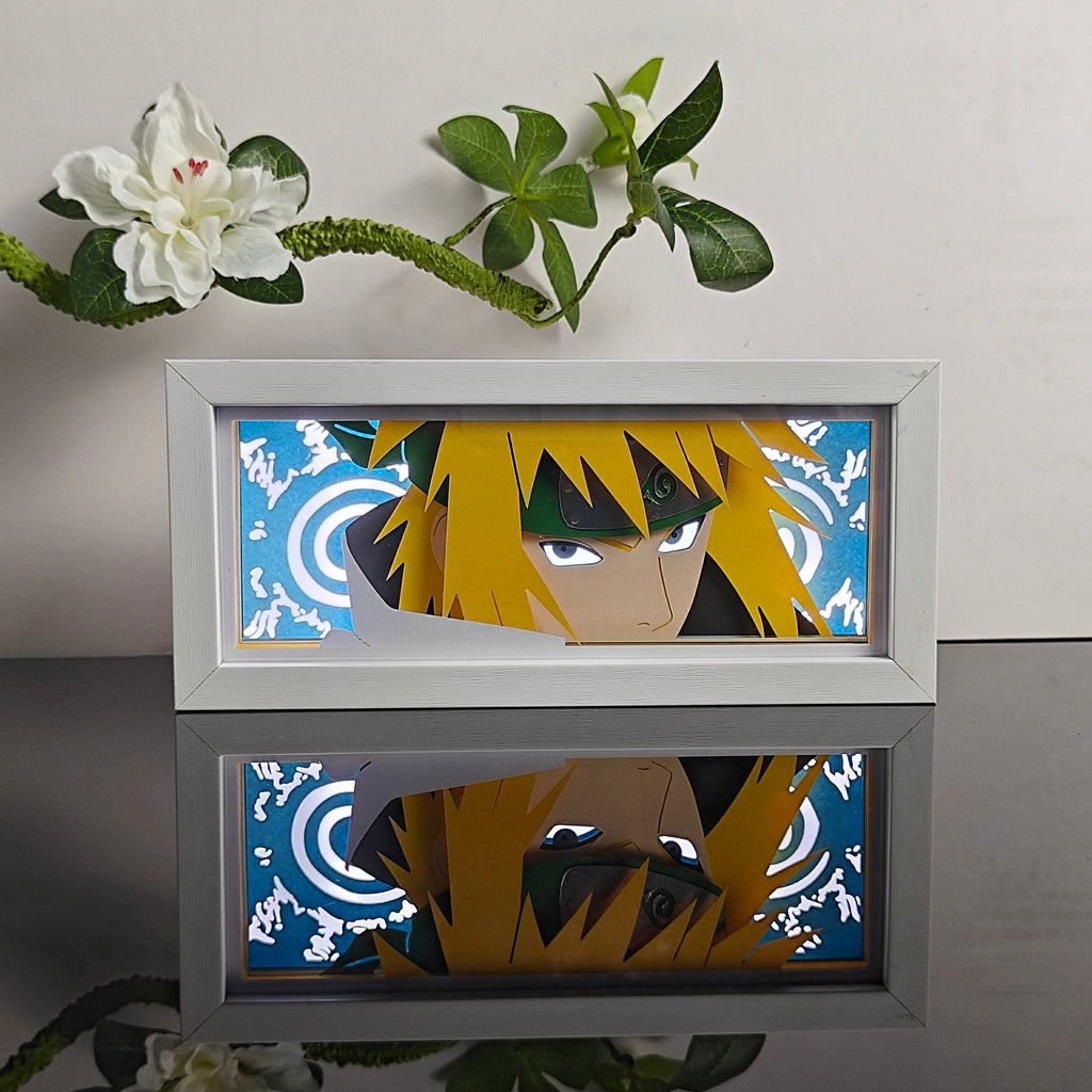 Luminária artesanal Minato Naruto 2
