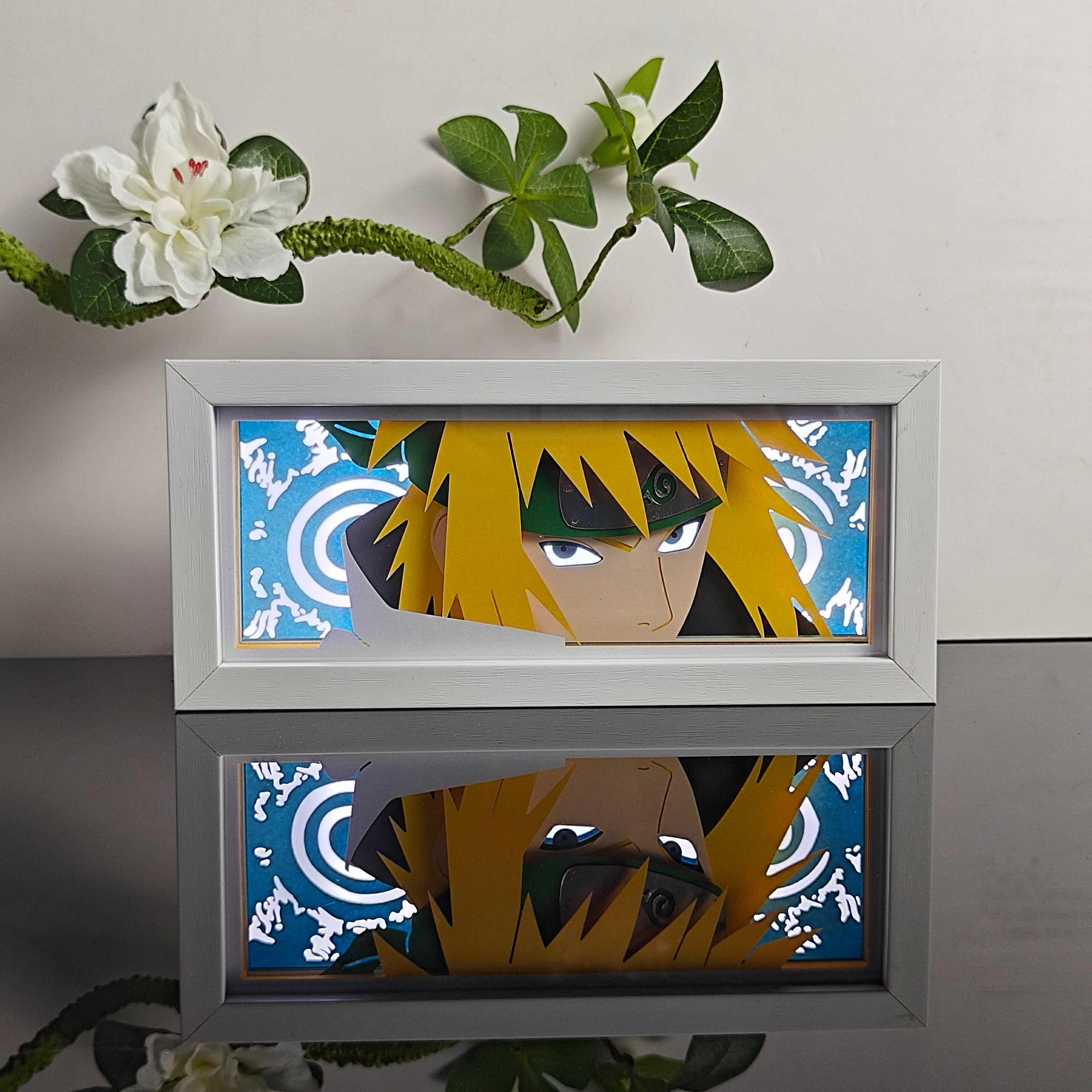 Luminária artesanal Minato Naruto 2