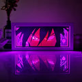 Luminária Artesanal Sasuke Mangekyo Naruto, foto 1