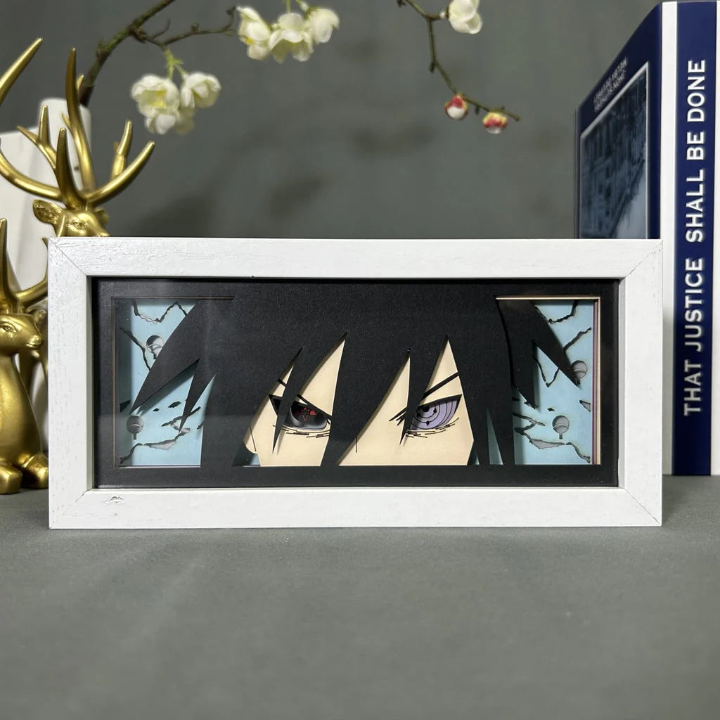 Luminária Artesanal Sasuke Naruto, foto 3
