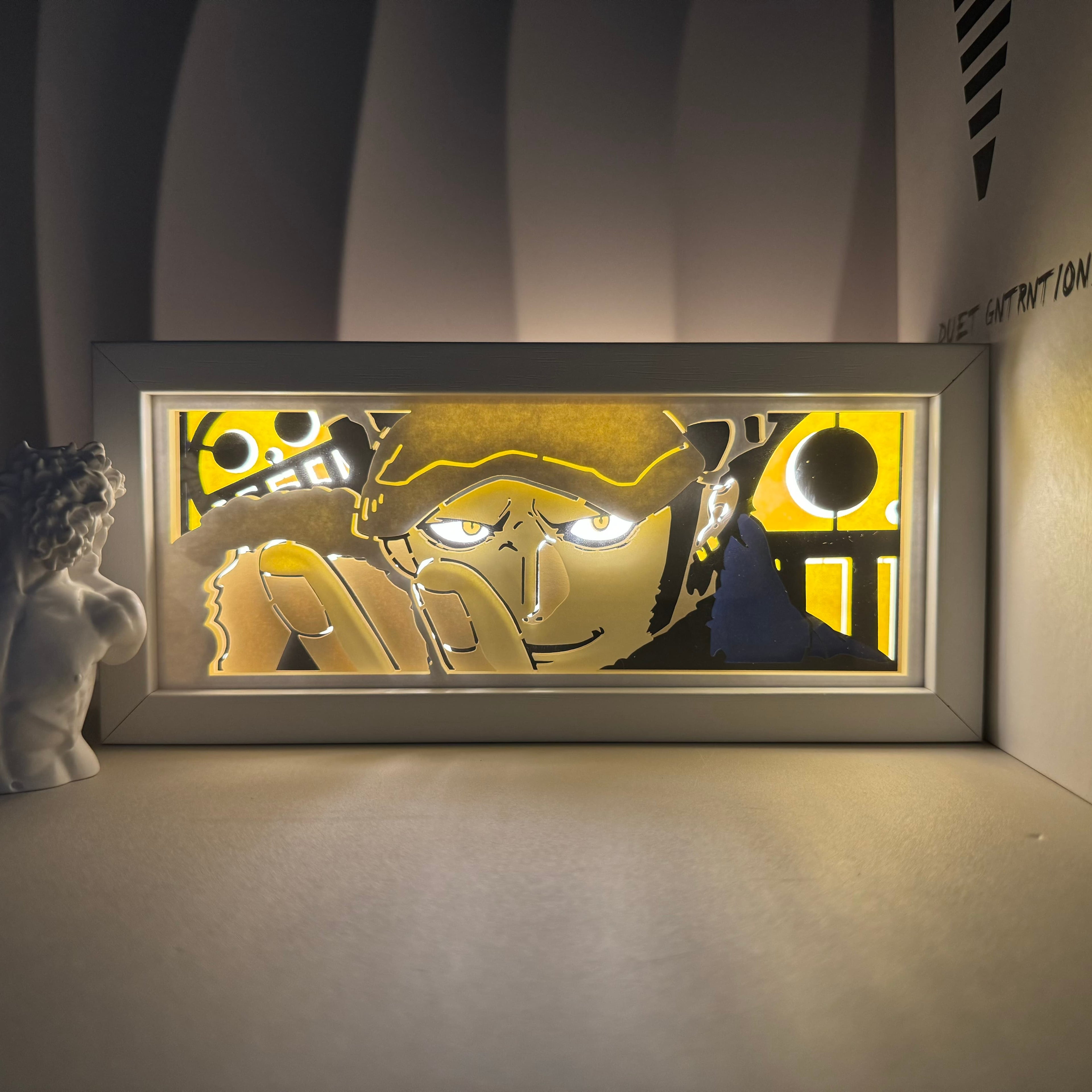 Luminária Artesanal Trafalgar Law One Piece, foto 2