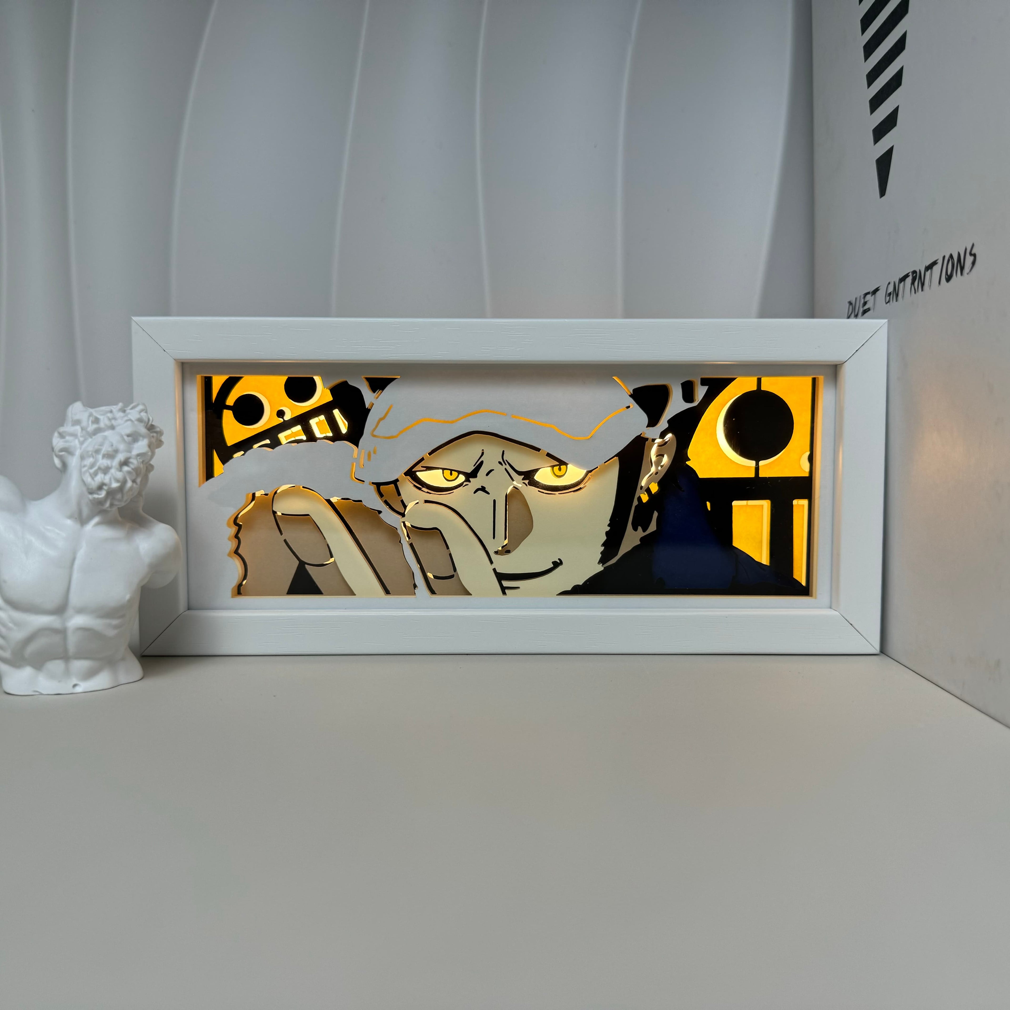 Luminária Artesanal Trafalgar Law One Piece, foto 3