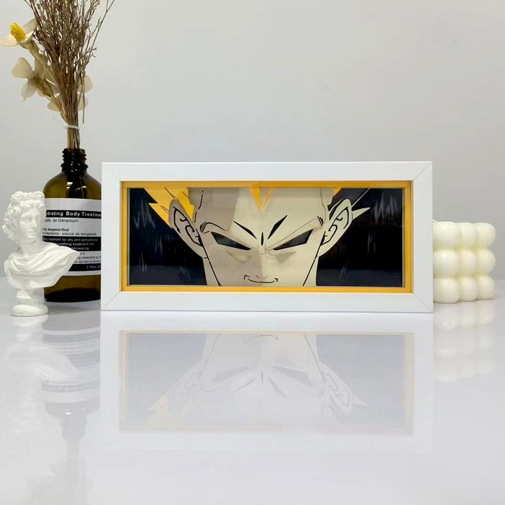 Luminária Artesanal Vegeta Super Saiyajin Dragon Ball Z, foto 3