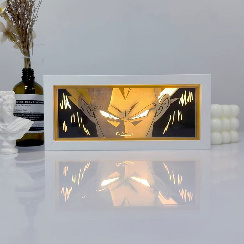 Luminária Artesanal Vegeta Super Saiyajin Dragon Ball Z, foto 2