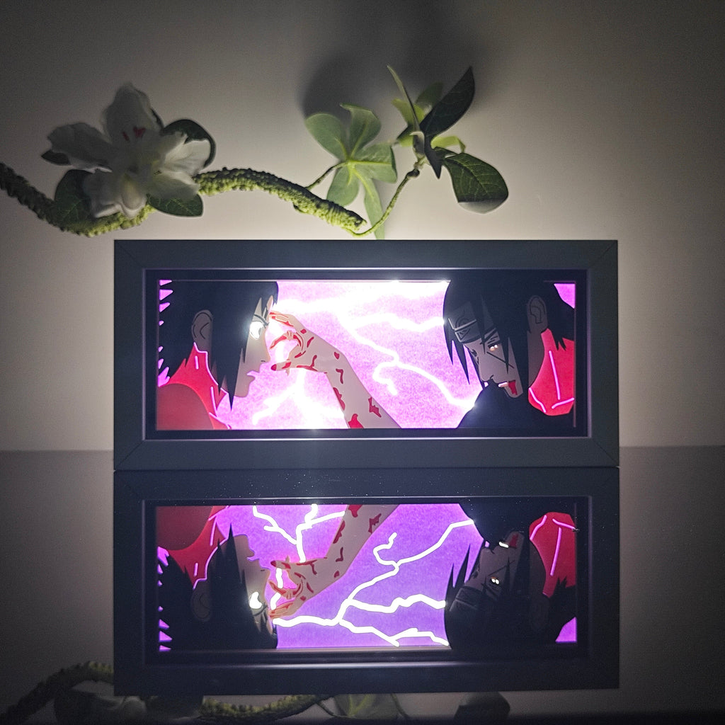 itachi x sasuke light box