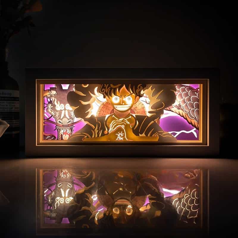 Luminária Artesanal Luffy One Piece